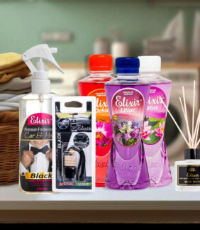 Pachet Aroma Home – 3 Parfumuri de Rufe, Odorizant cu Bețe, Parfum Car & Home și Auto